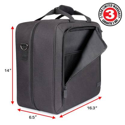 Xbox Series X Case Compatible with Xbox Series Controller, Customizable Interior (Green)