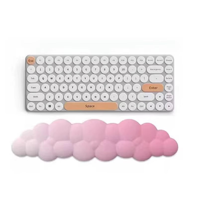 Cloud Wrist Rest Ergonomic Mousepad Keyboard Mouse Pad with Wrist Rest Non-Slip Pad for Home Office Accessories
