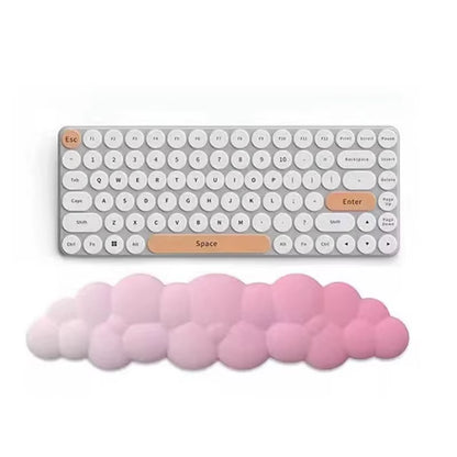 Cloud Wrist Rest Ergonomic Mousepad Keyboard Mouse Pad with Wrist Rest Non-Slip Pad for Home Office Accessories