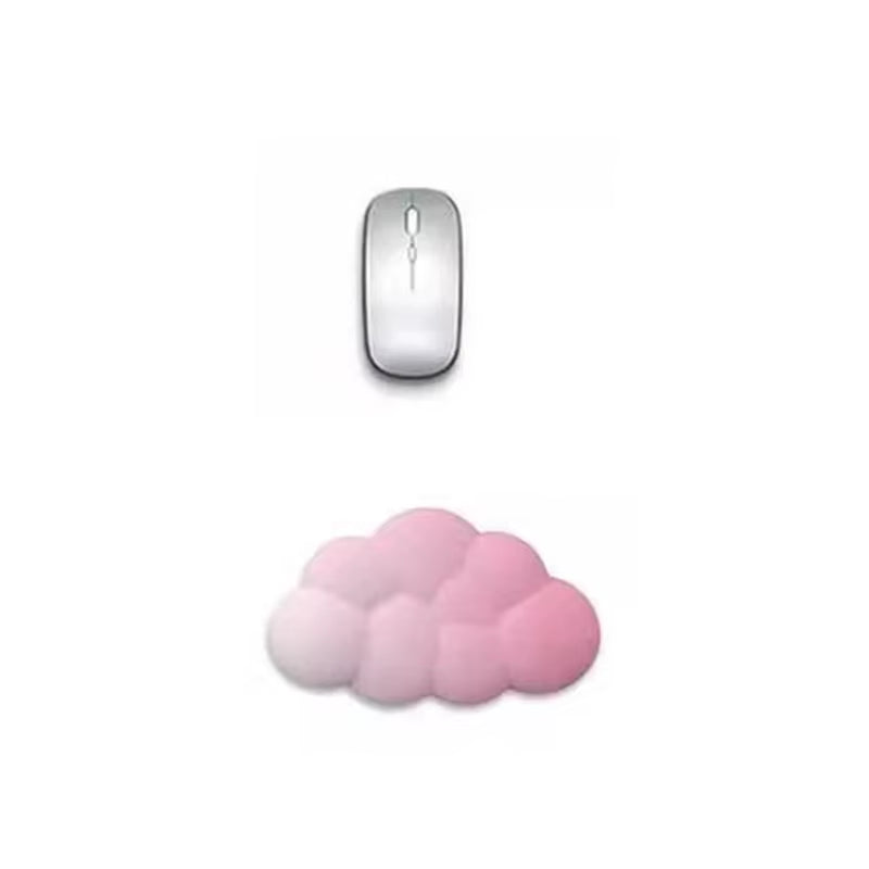 Cloud Wrist Rest Ergonomic Mousepad Keyboard Mouse Pad with Wrist Rest Non-Slip Pad for Home Office Accessories